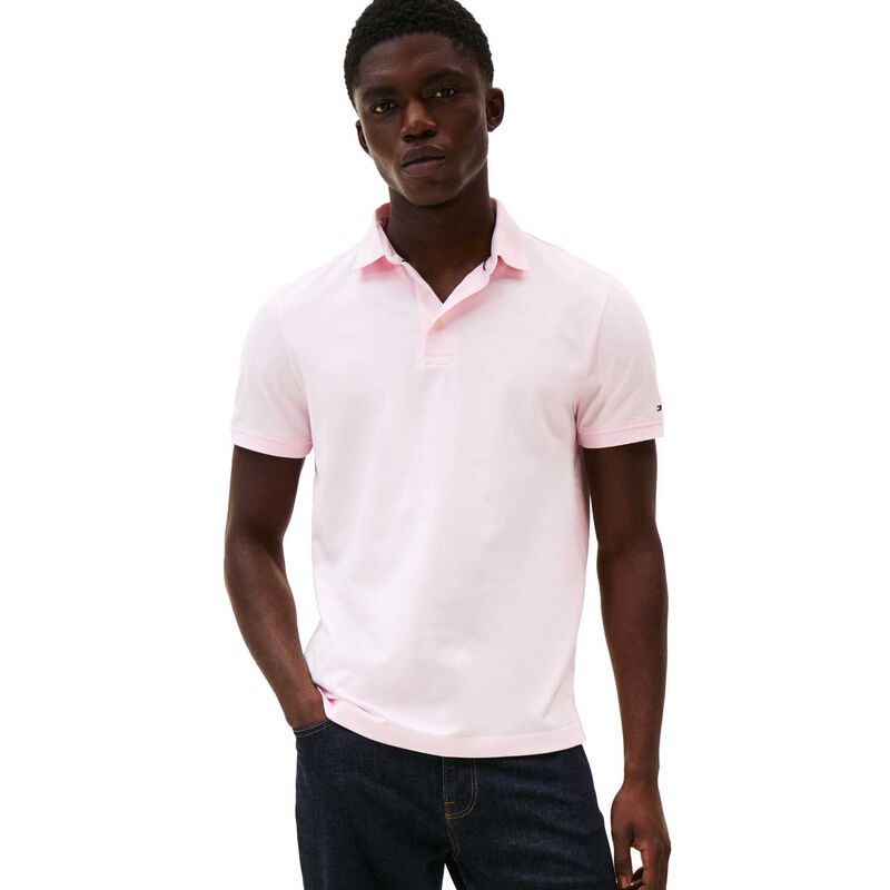 Tommy Hilfiger Single Jersey Jacquard Reg Polo image number 0